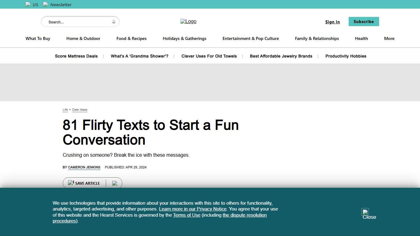 81 Best Flirty Text to Send to Your Crush
